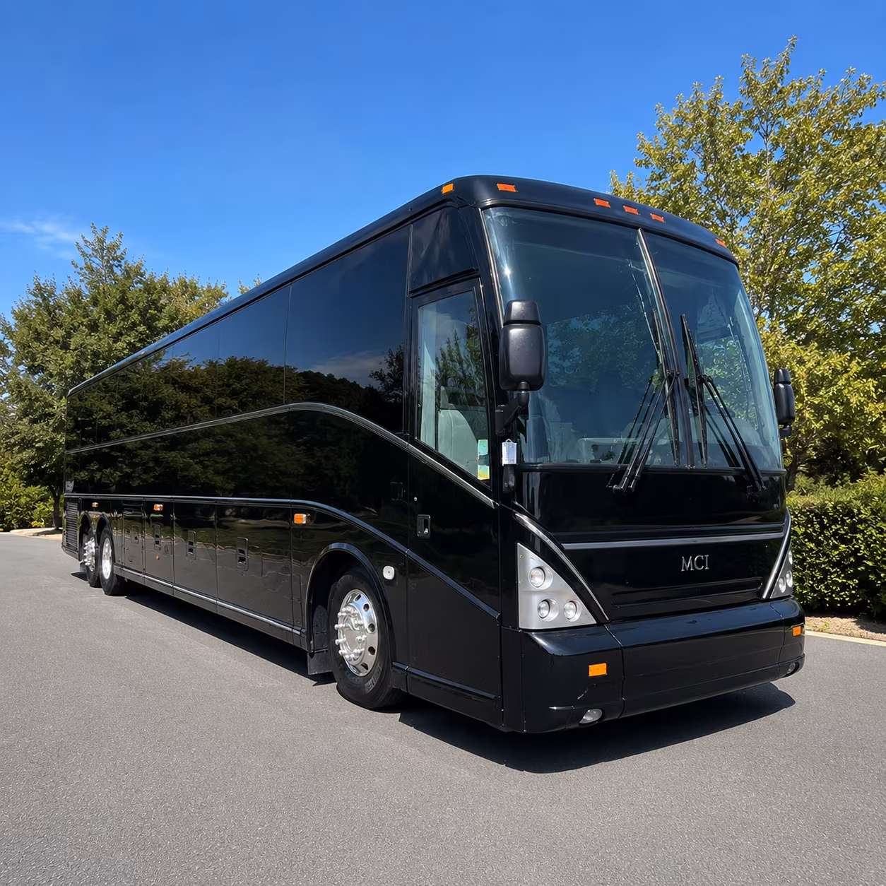 bus rentals for federal agency travel between waterford and detroit metro area facilities