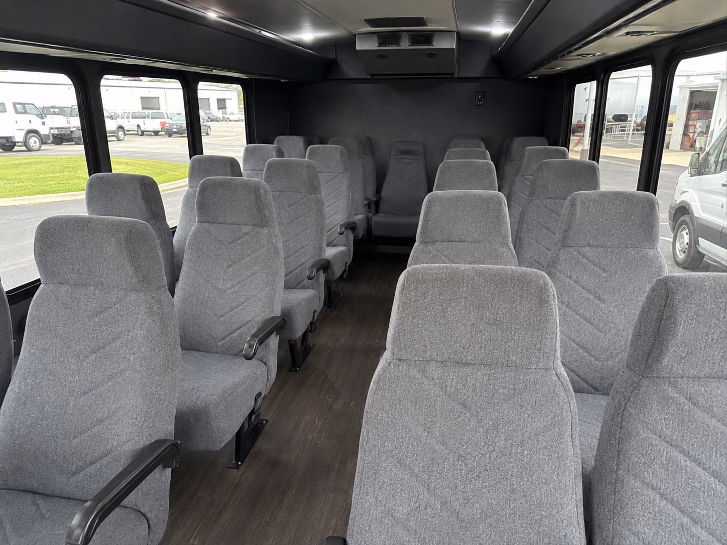 waterford 15 passenger minibus interior