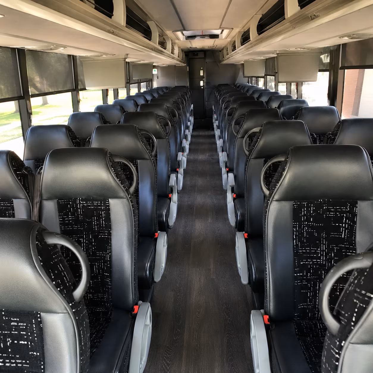 waterford charter bus inside