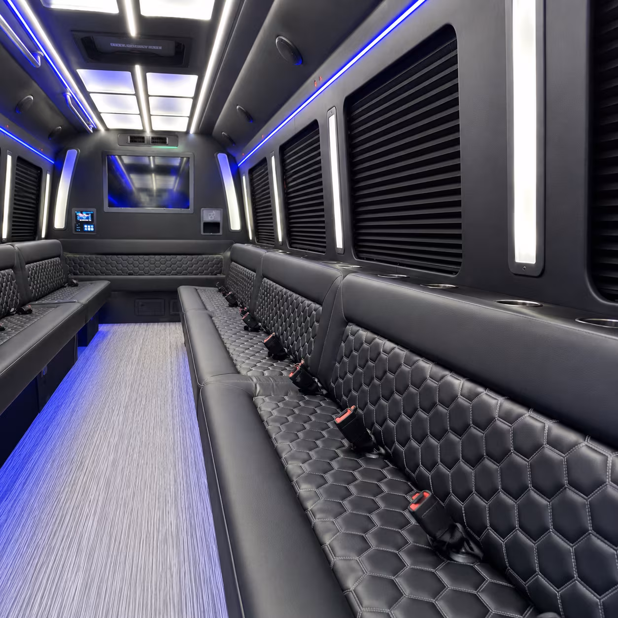 waterford party bus interior