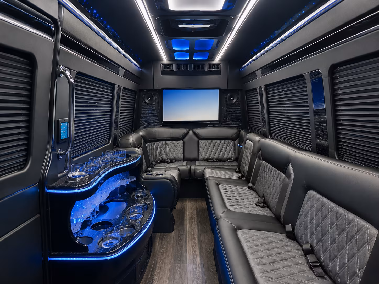 waterford sprinter limousine inside