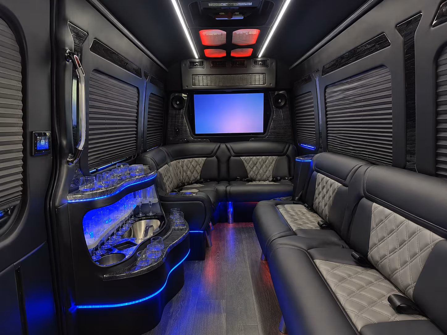 waterford sprinter limousine interior