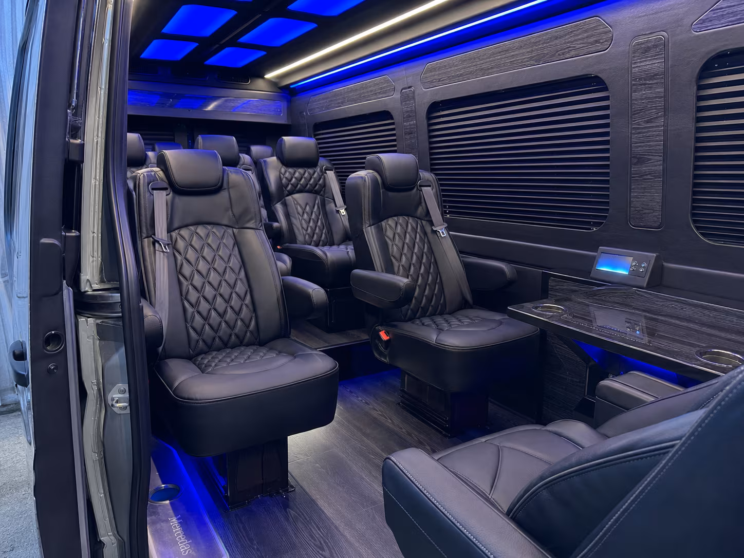 waterford sprinter van with driver inside