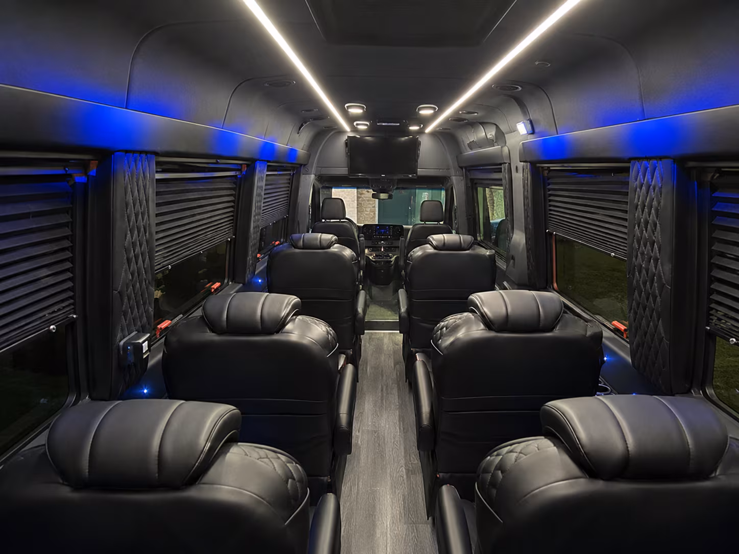 waterford sprinter van with driver interior