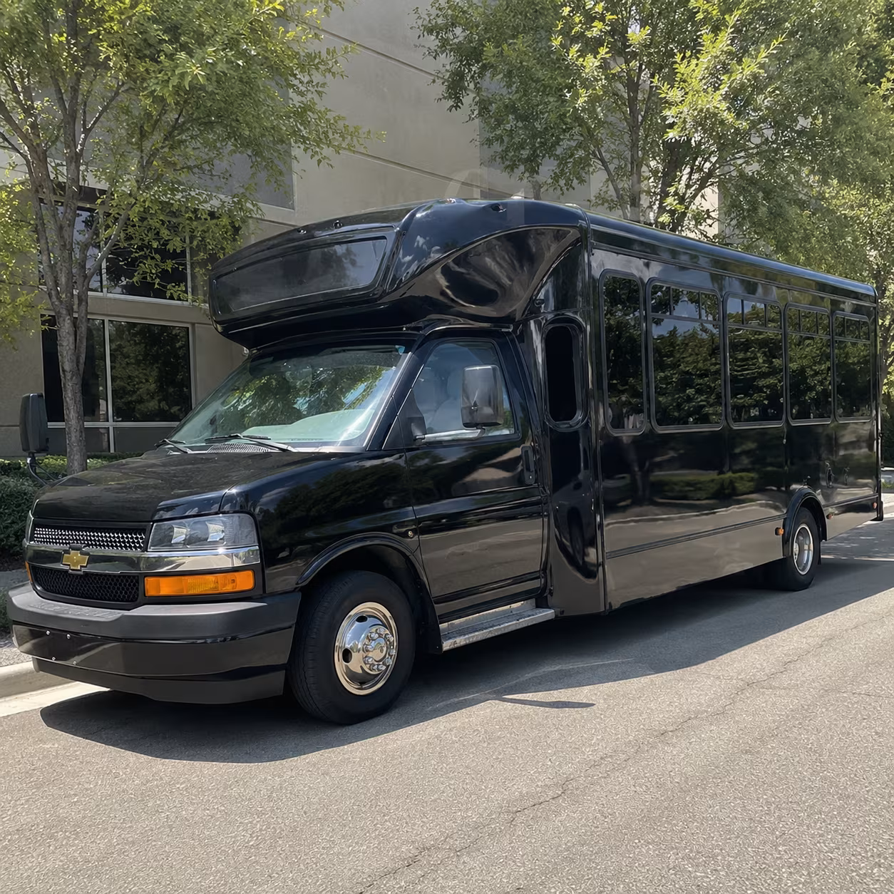 wedding party bus rental